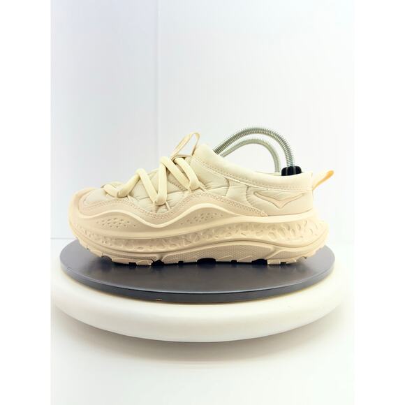 Hoka One One Ora Primo Womens Size 10.5 Vanilla Slip On Insulated Shoes 1141570 - Picture 1 of 10